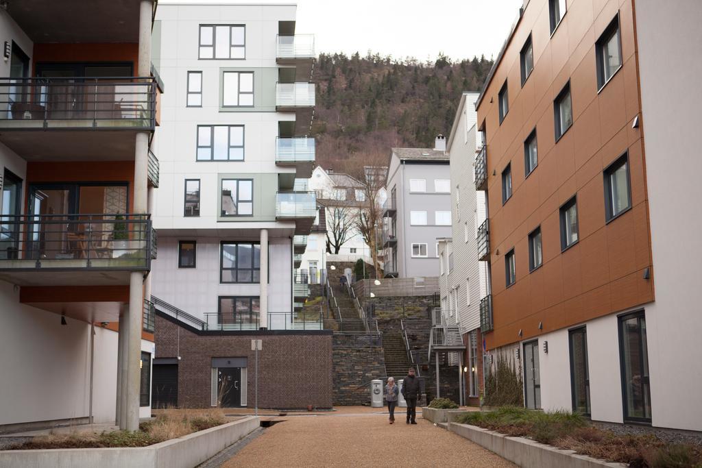 Bjorvika Apartments, Damsgard Area, Bergen City Center 外观 照片